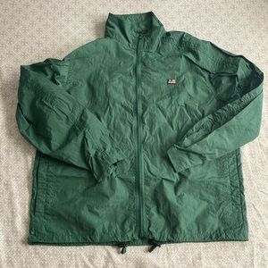 EUC green Polo Jeans Co. windbreaker, size L.
